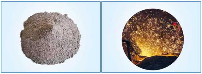 I materiali della scanalatura del ferro di Al2O3-SiC-C dell'altoforno è fatto di bauxite densa come la materia prima principale